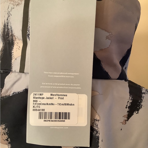 Canada Goose Stanhope Multicolor Camo Jacket XL NWT - Picture 3 of 6